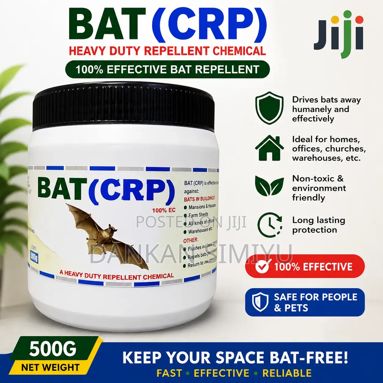 Bat CRP Repellent 500G
