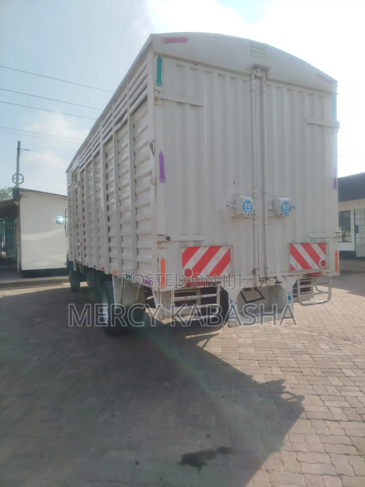Isuzu FRR White Blue Power
