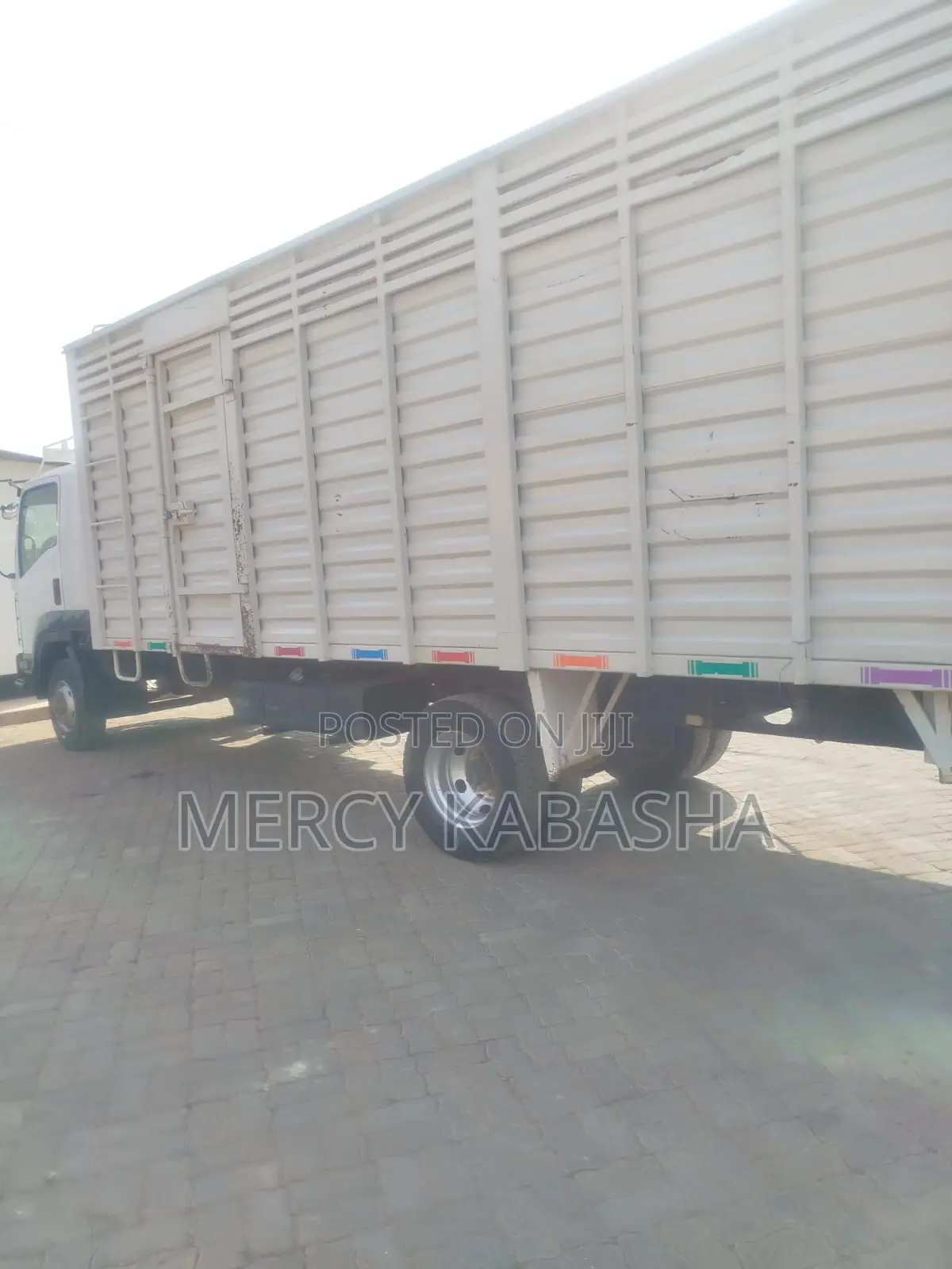 Isuzu FRR White Blue Power