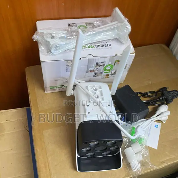 Full HD Outdoor IP Camera With Night Vision Waterproof Housing