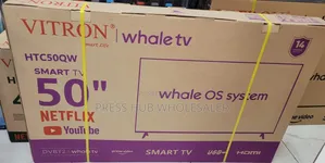 Vitron 50 Inch Smart TV - Whale OS, Netflix, YouTube Built-In