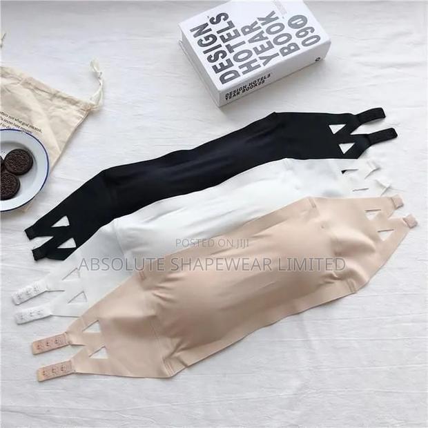 Lacker Back Strapless Bralletes