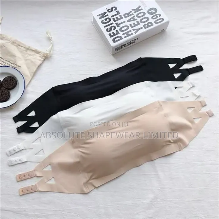 Lacker Back Strapless Bralletes