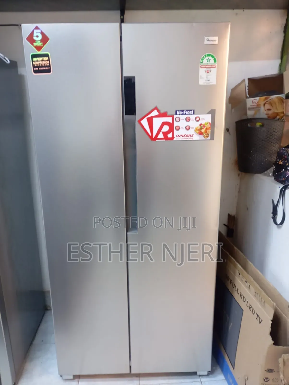 Ramtoms Twin Doors Fridge