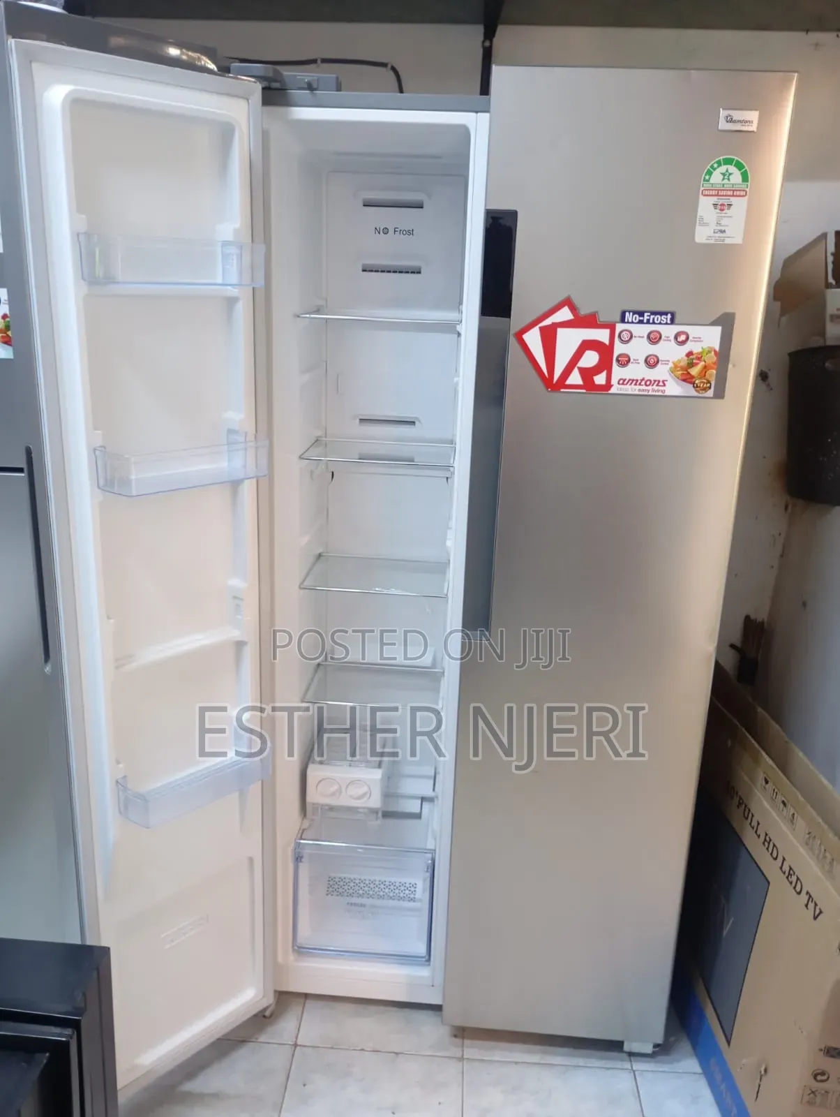Ramtoms Twin Doors Fridge