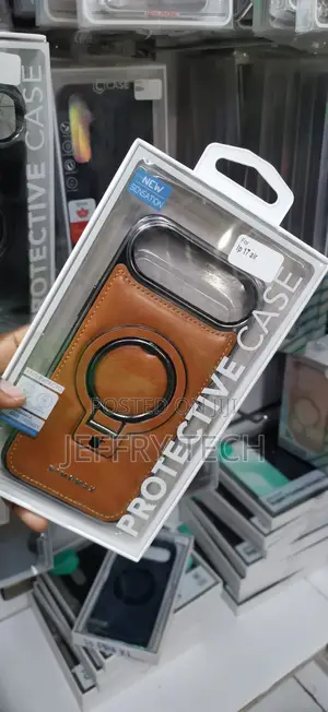 Rimbmax Luxury Leather MagSafe Case for the iPhone 17 Air