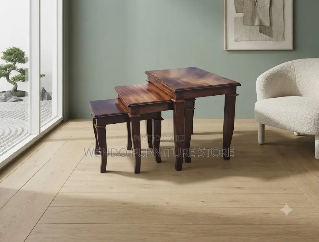 Coffee Table; Triplet Home Office Coffee Table Set