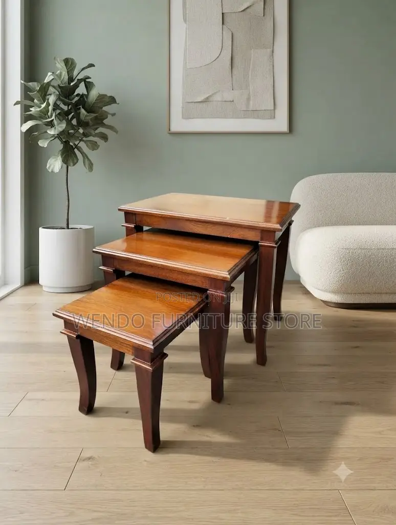 Coffee Table; Triplet Home Office Coffee Table Set