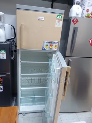 Rebune Brown Double Doors Fridge