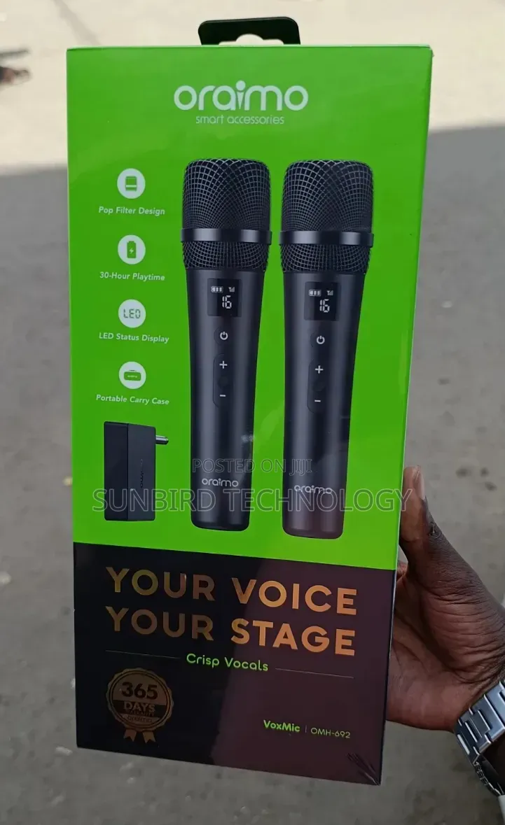 ORAIMO 30Hrs Playtime Omh-692 VoxMic Wireless Microphone.
