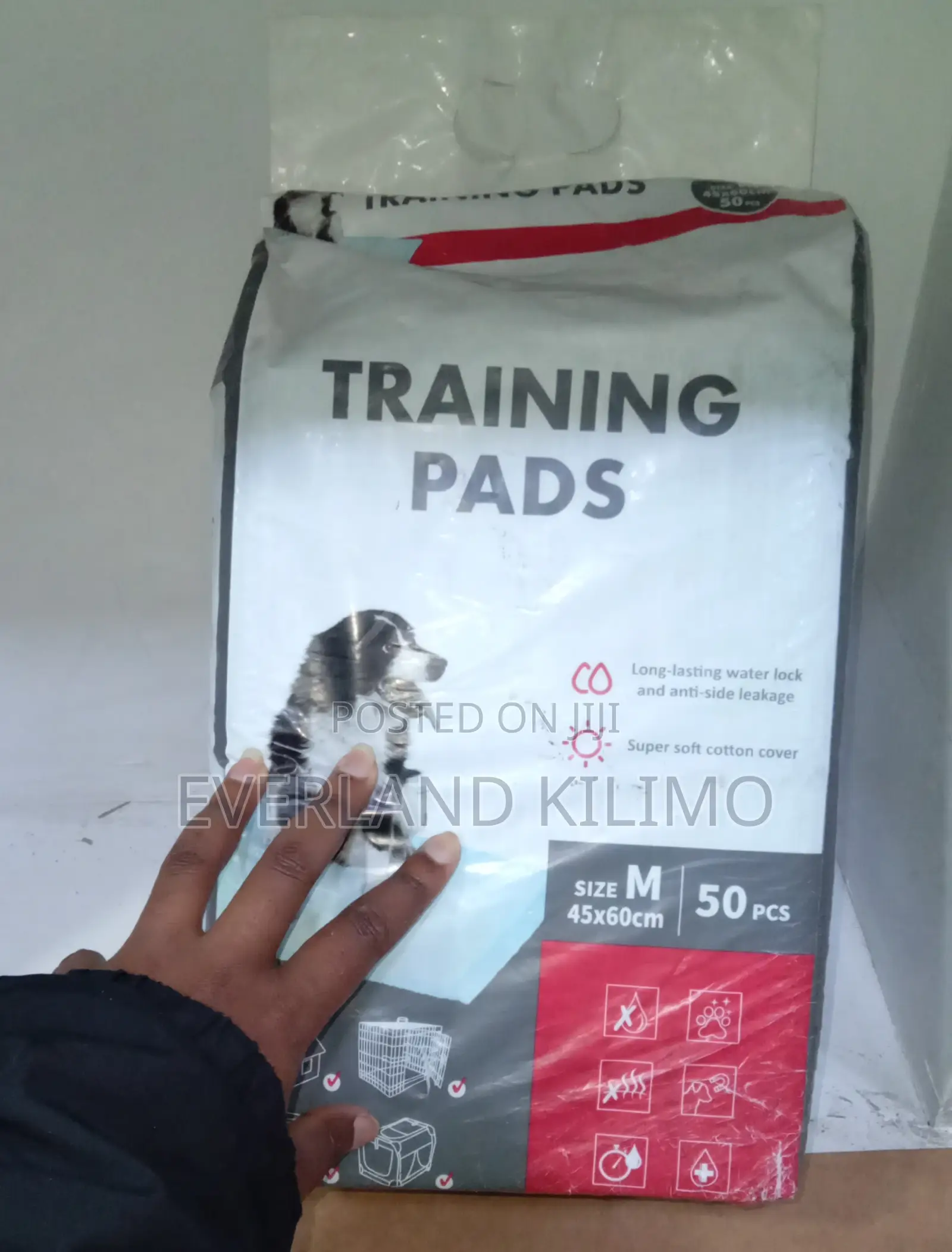 Pack of Size M (45x60cm) Training Pads for Dogs