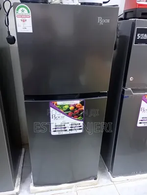Elephant Gray Roch Double Doors Fridge