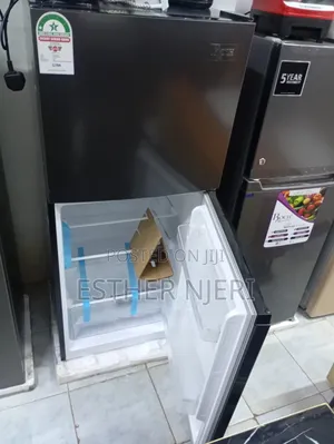 Elephant Gray Roch Double Doors Fridge