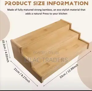 *3 tierNon Expandable Spice //Storage Rack