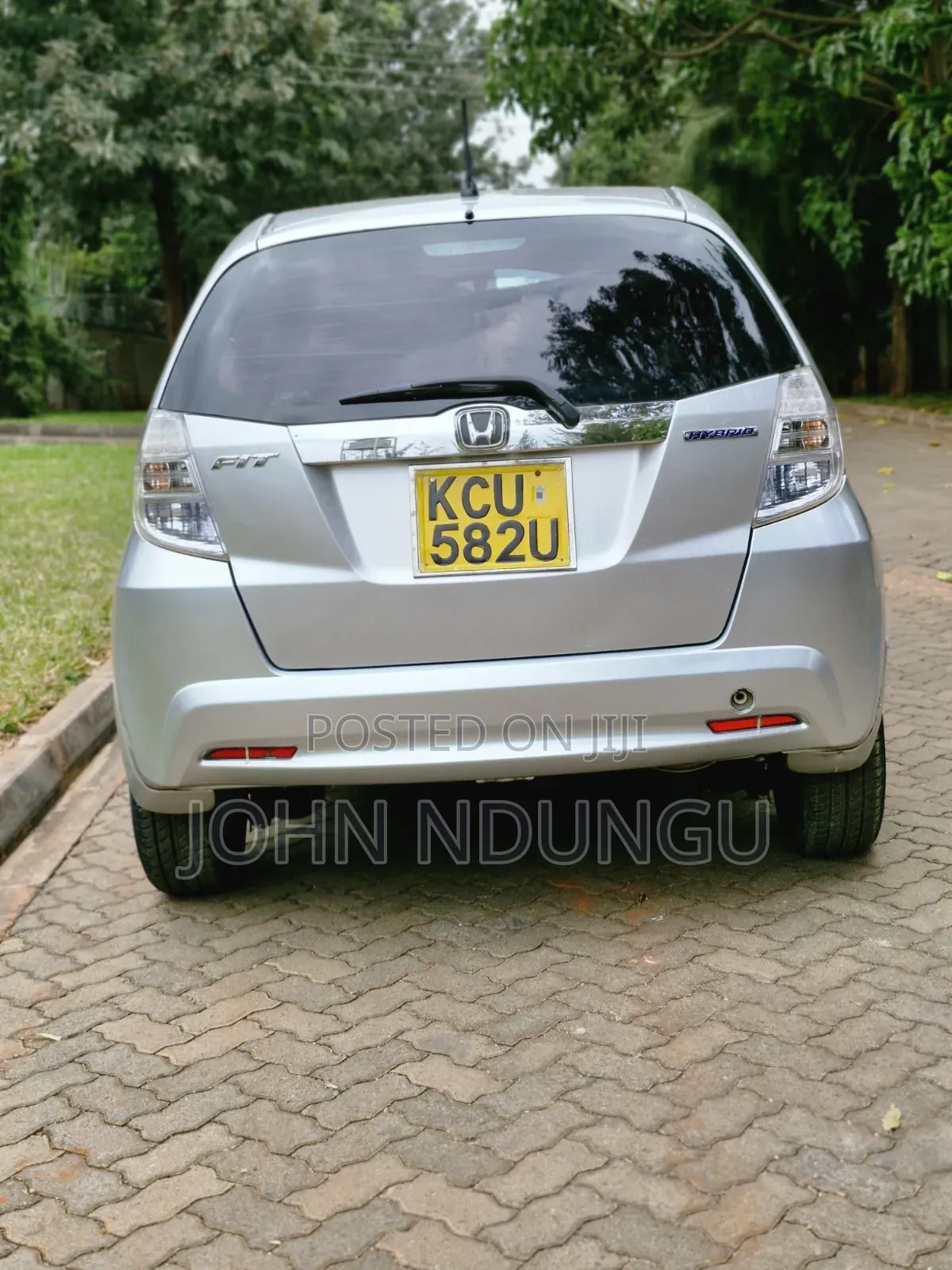 Honda Fit 2012 Silver