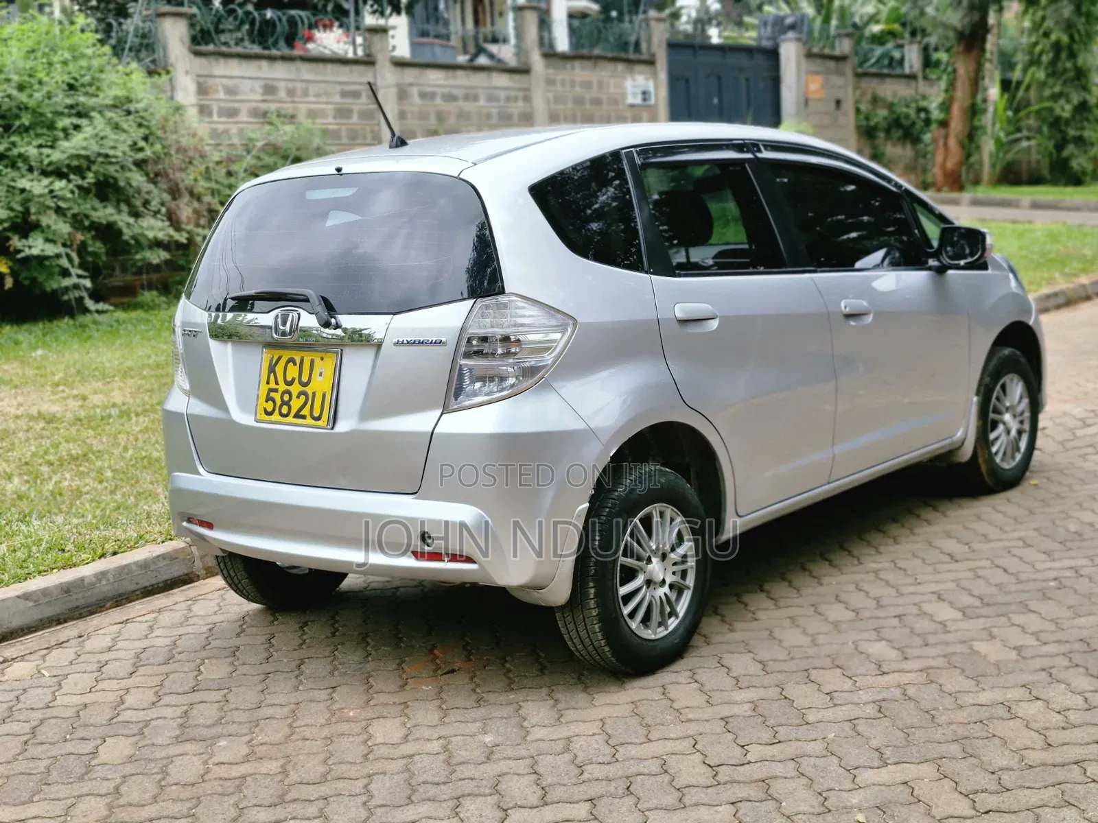 Honda Fit 2012 Silver