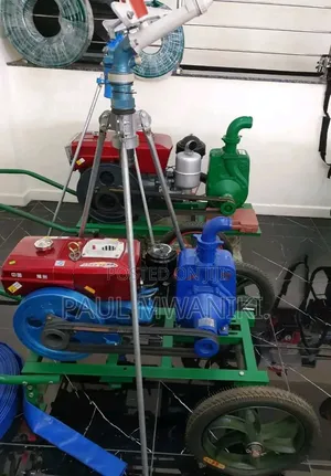 High-Pressure Rain Gun Sprinkler Tripod Stand – Complete Irrigation