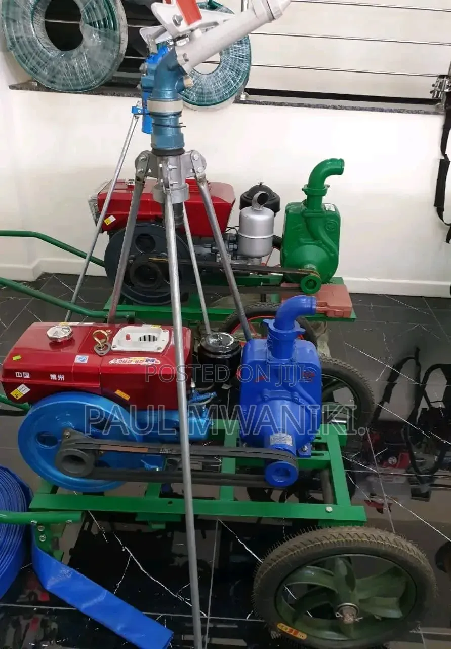 High-Pressure Rain Gun Sprinkler Tripod Stand – Complete Irrigation