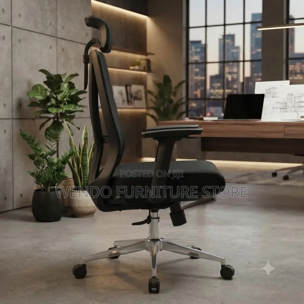 Office Chairs; High Backrest Ergonomic Office Fabric Seat