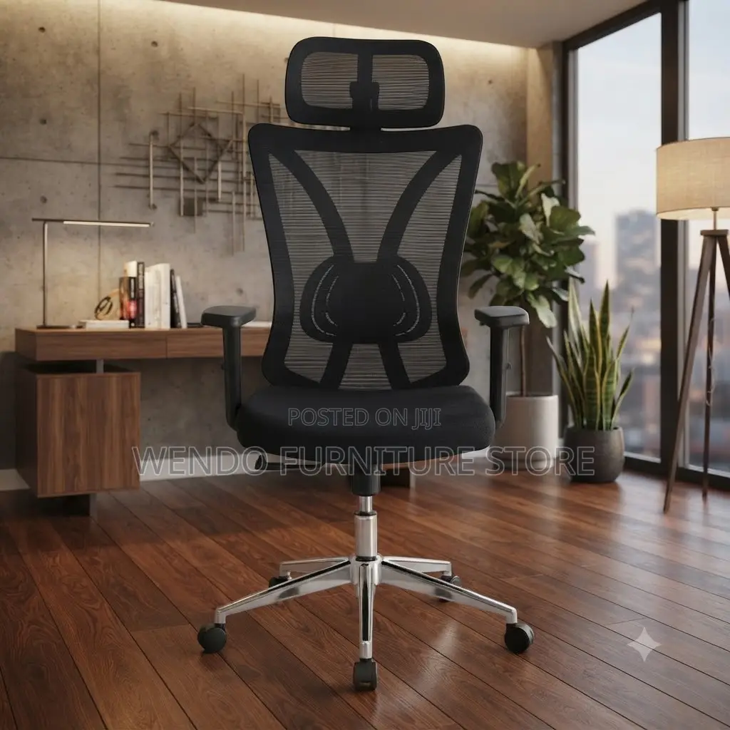 Office Chairs; High Backrest Ergonomic Office Fabric Seat