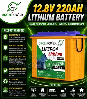 Lithium Battery 12.8v 220ah