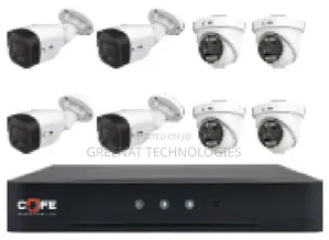 COFE 8-Channel AI DVR Kit With 5MP Camera