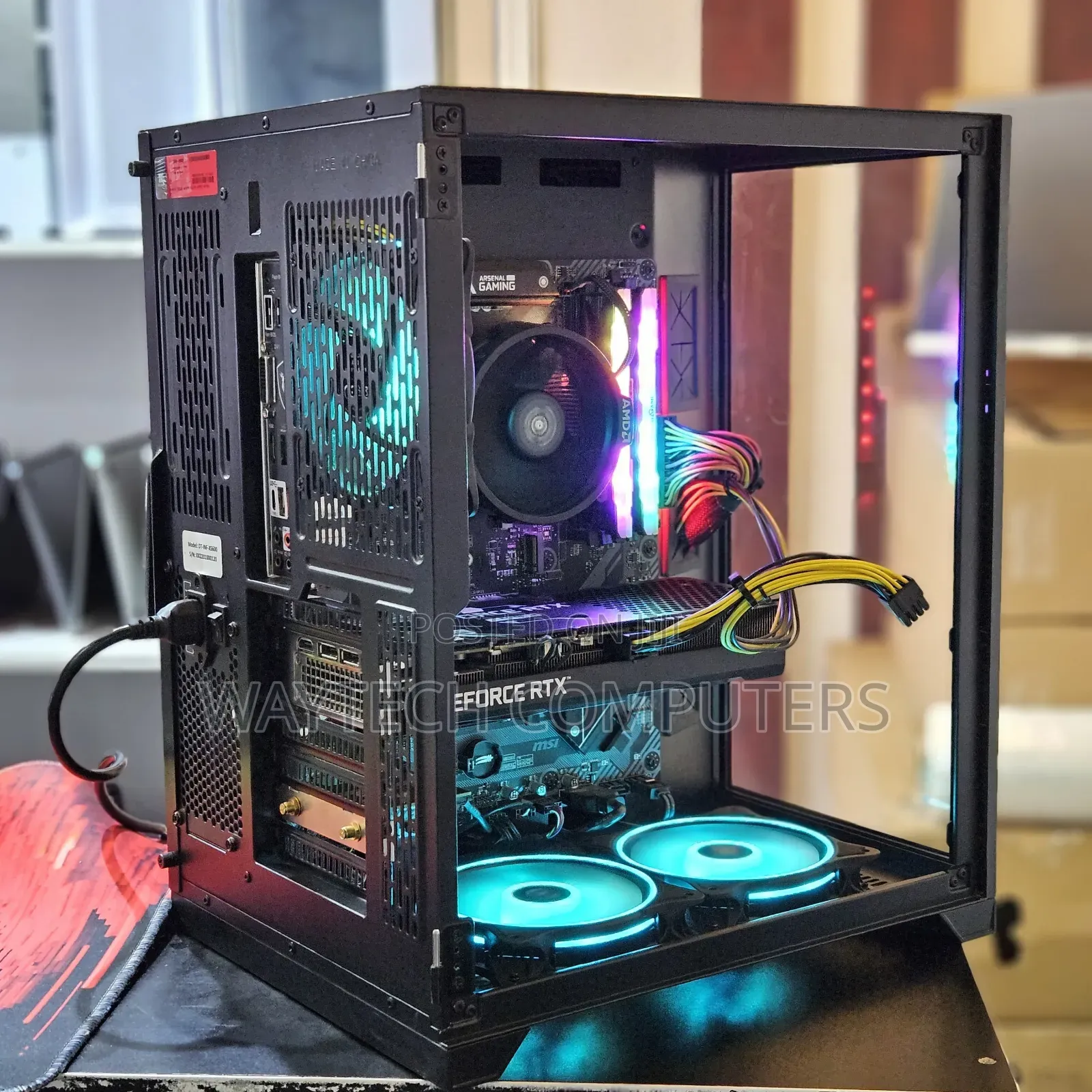 Desktop Computer MSI Infinite 16GB AMD Ryzen 5 HDD+SSD 256GB