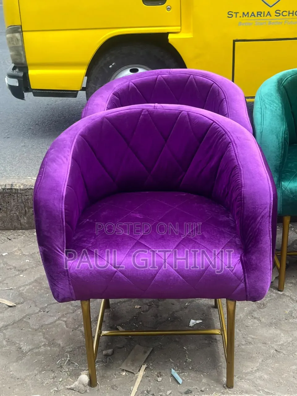 Purple Stylish Chair