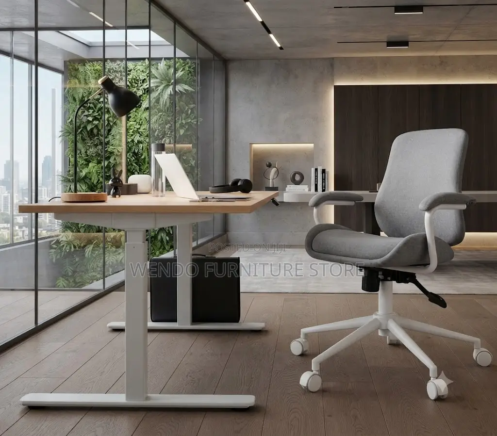 Office Desk; 1.6M Home Office Ergonomic Height Reclining Desk