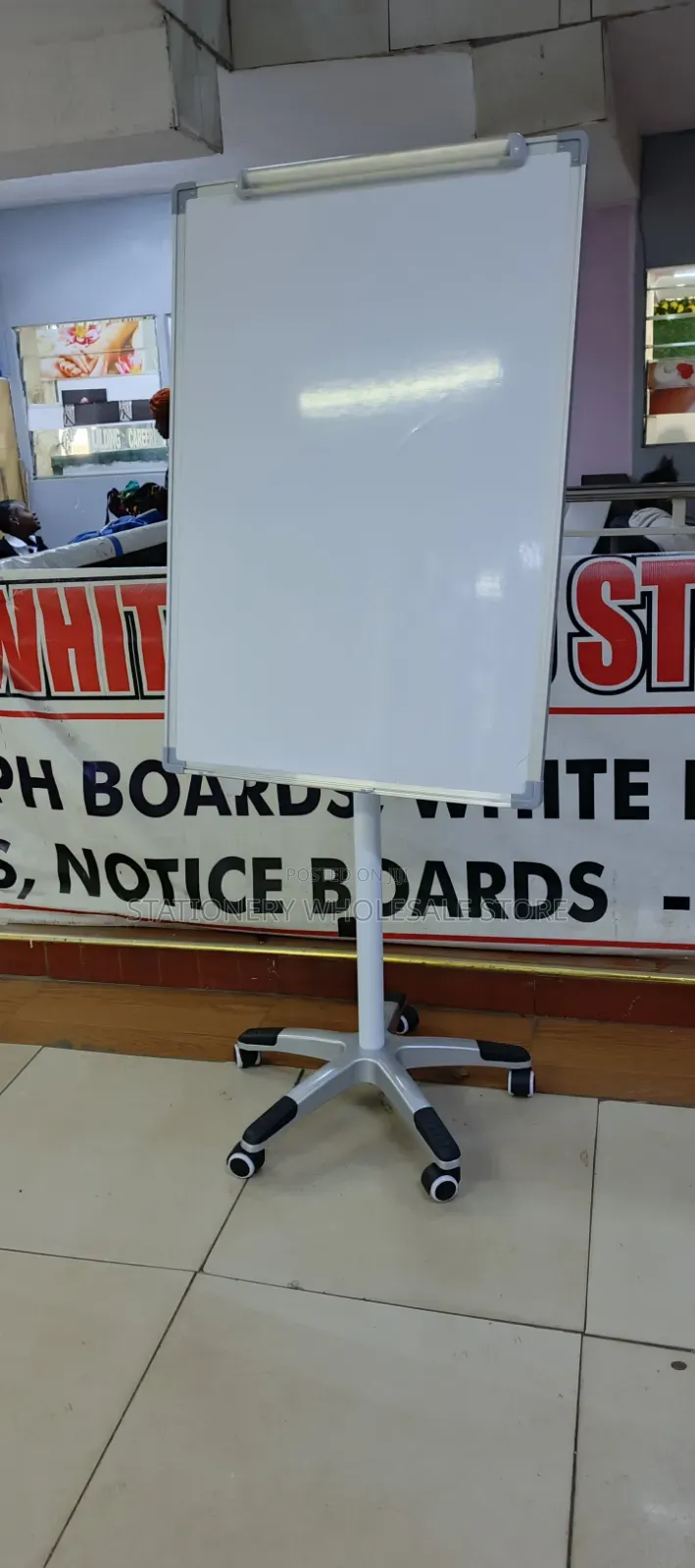 Flipchart Stand With Rollers- Flip Chart Board 100cm X 70cm