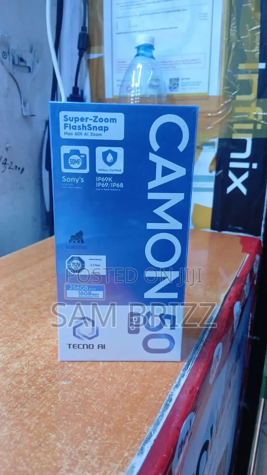 New Tecno Camon 50 Pro 256 GB Black