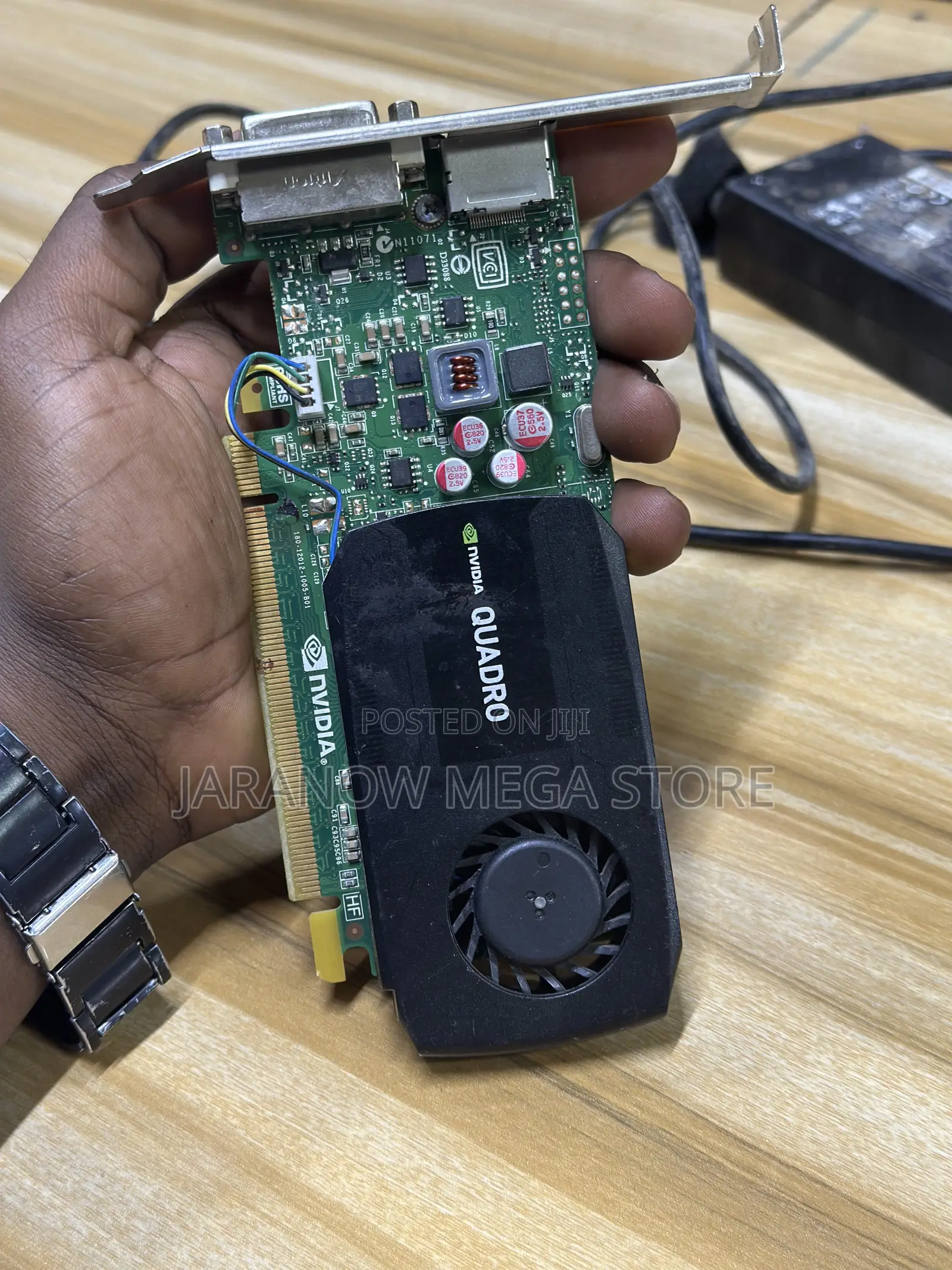 NVIDIA Quadro Workstation Graphics Card.