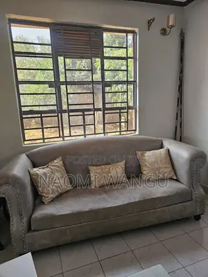 5 Seater Suede Couch Set