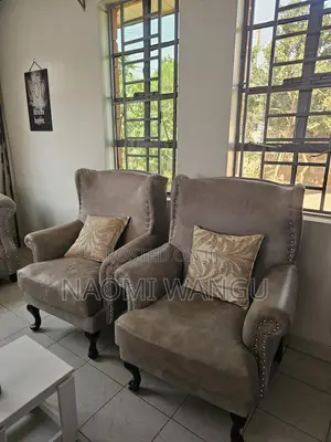 5 Seater Suede Couch Set