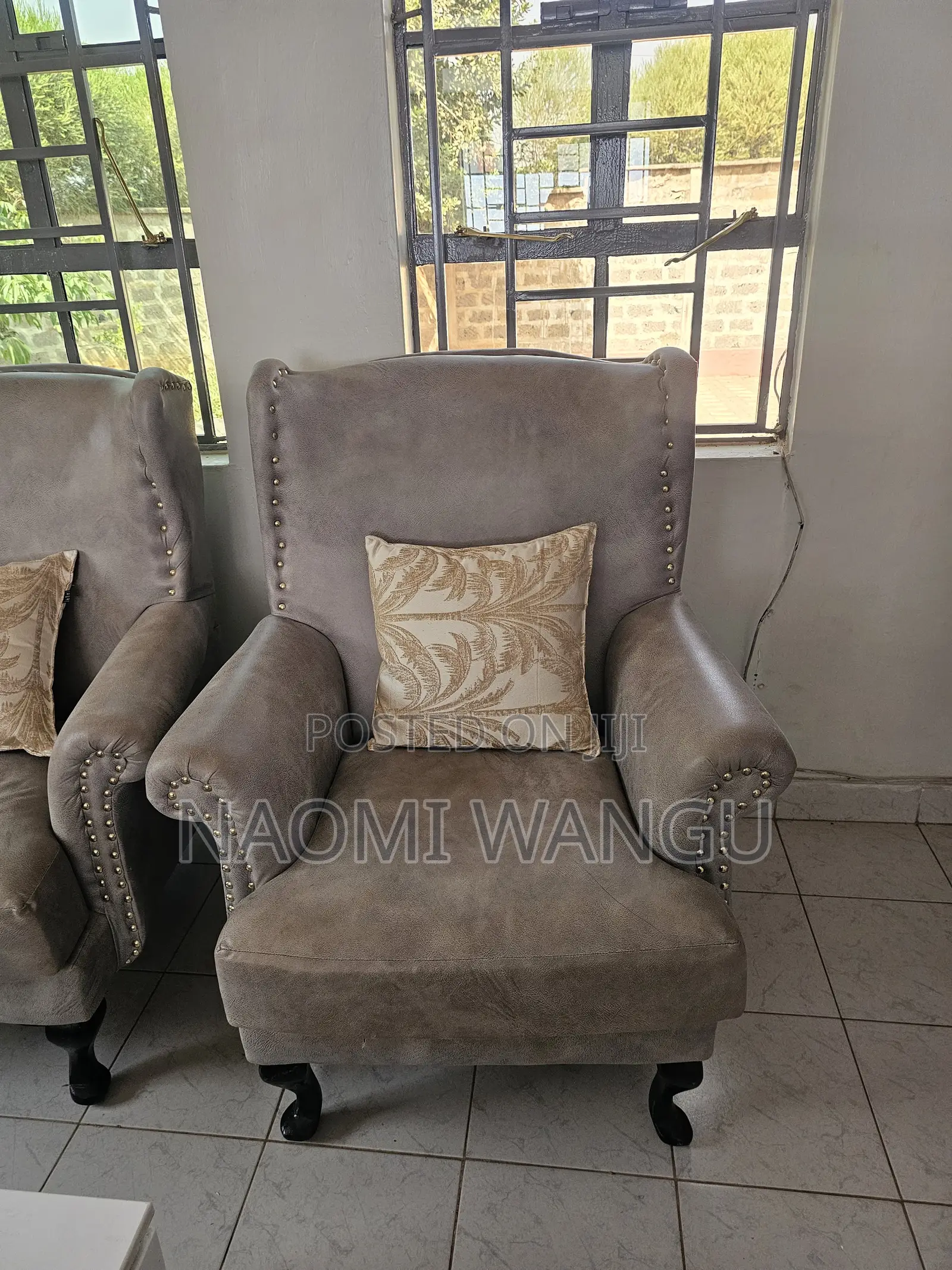 5 Seater Suede Couch Set