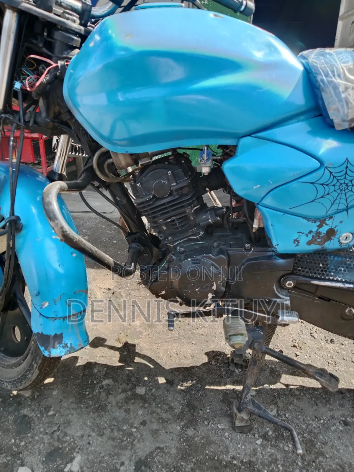 TVS HLX Plus ES 2021 Blue