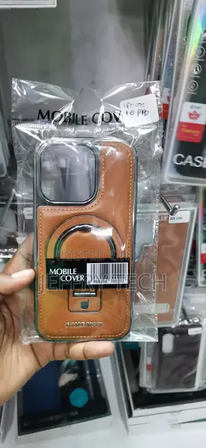 iPhone 16 Pro Soft Faux/Lambskin Leather Texture Case