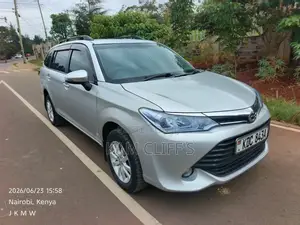 Toyota Corolla Fielder 2015 Silver
