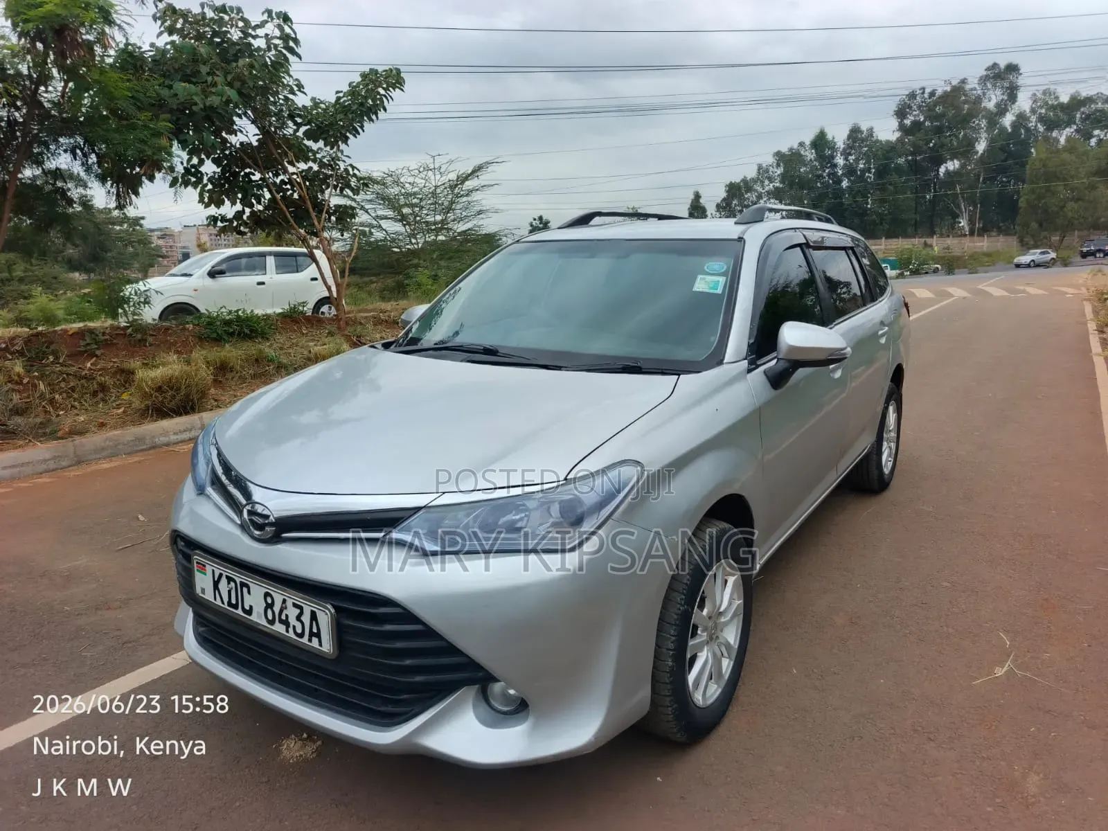 Toyota Corolla Fielder 2015 Silver