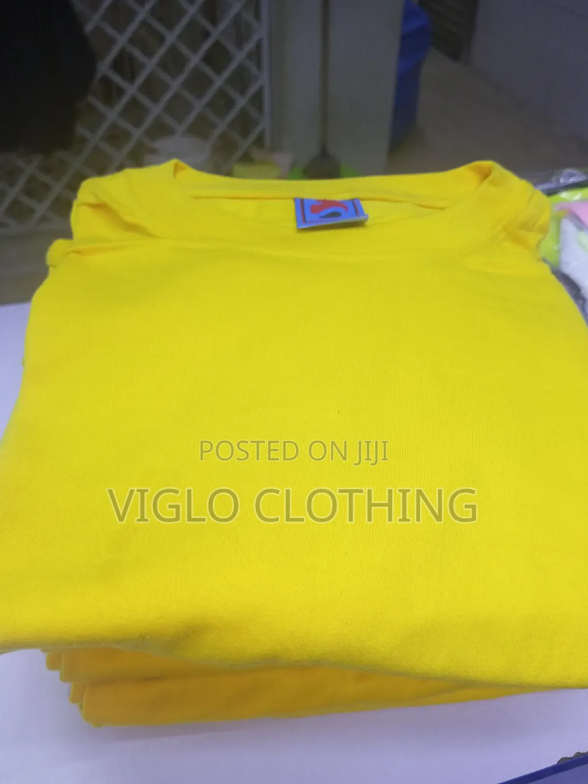 Yellow Roundnecks Locally Manufactured in Wholesale and Single Orders