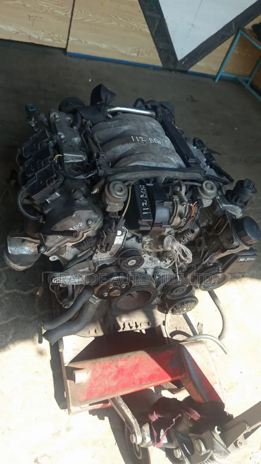 MERCEDES 112 ENGINE Gearbox ,202 Engine