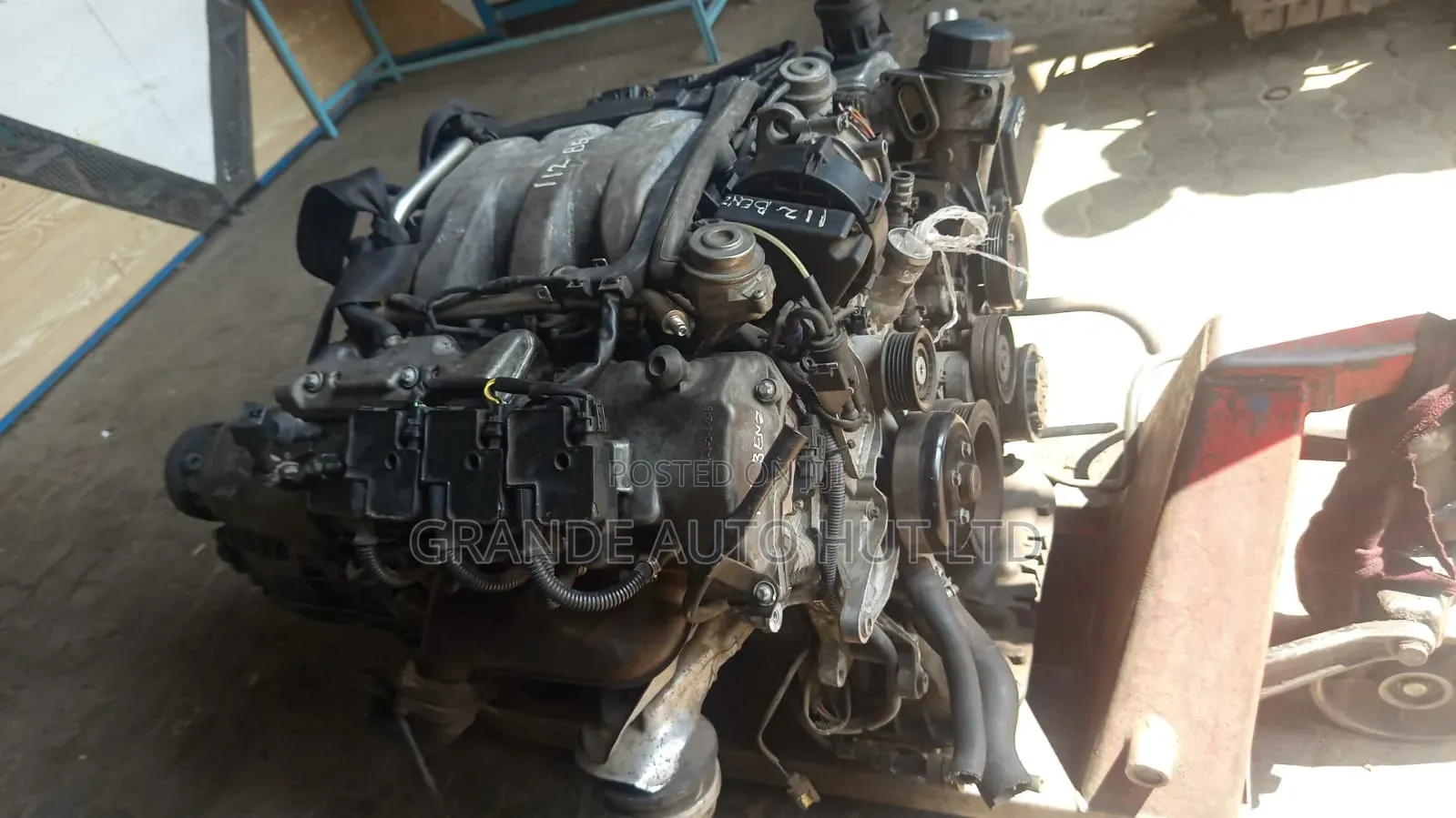 MERCEDES 112 ENGINE Gearbox ,202 Engine