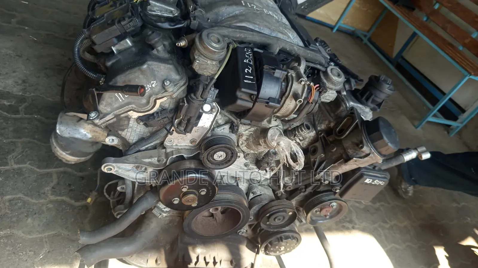 MERCEDES 112 ENGINE Gearbox ,202 Engine