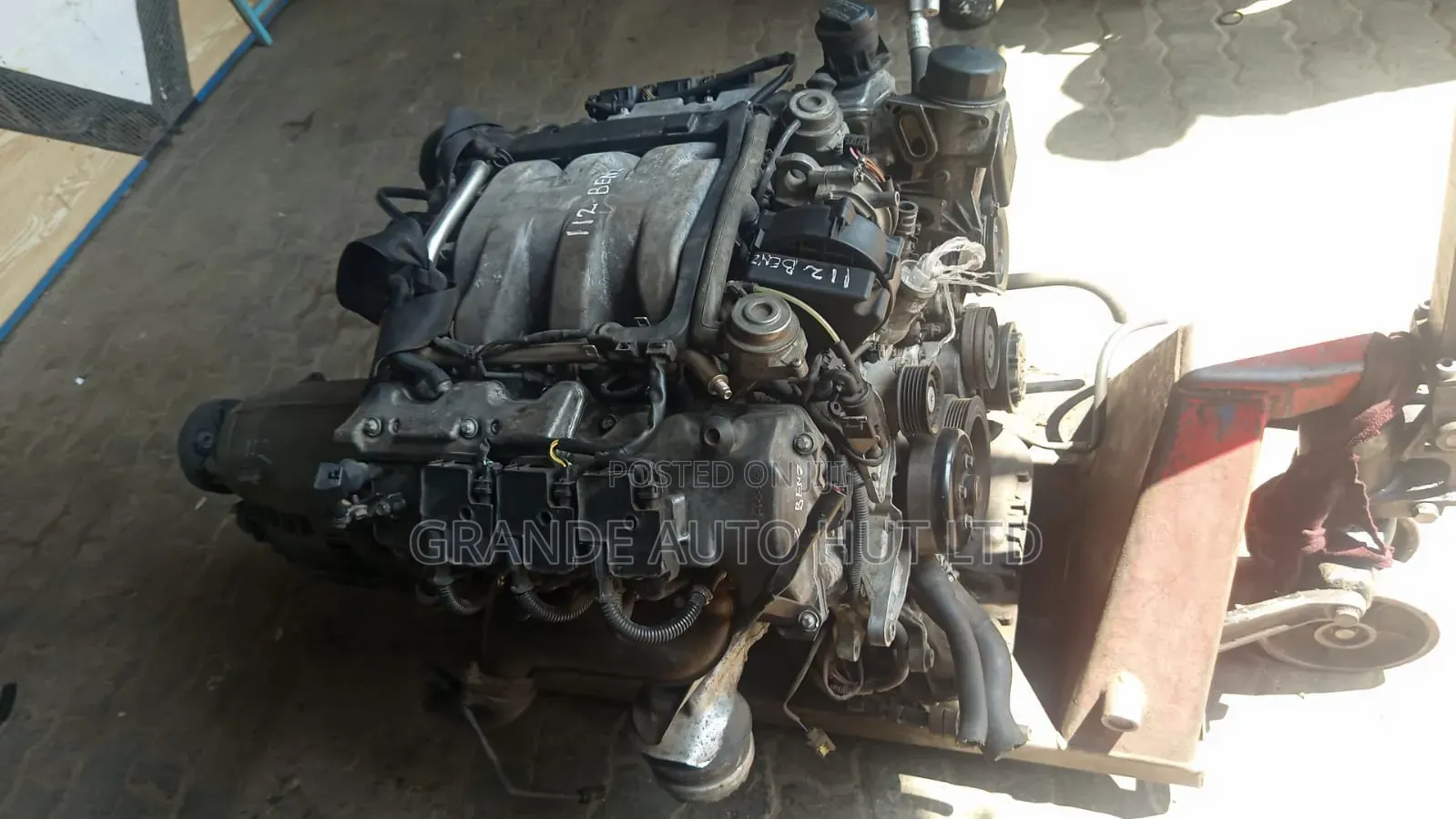 MERCEDES 112 ENGINE Gearbox ,202 Engine