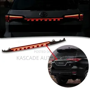 Rear Led Trunk Light /Tailgate Led Boot Trunk Garnish Toyota Fortuner