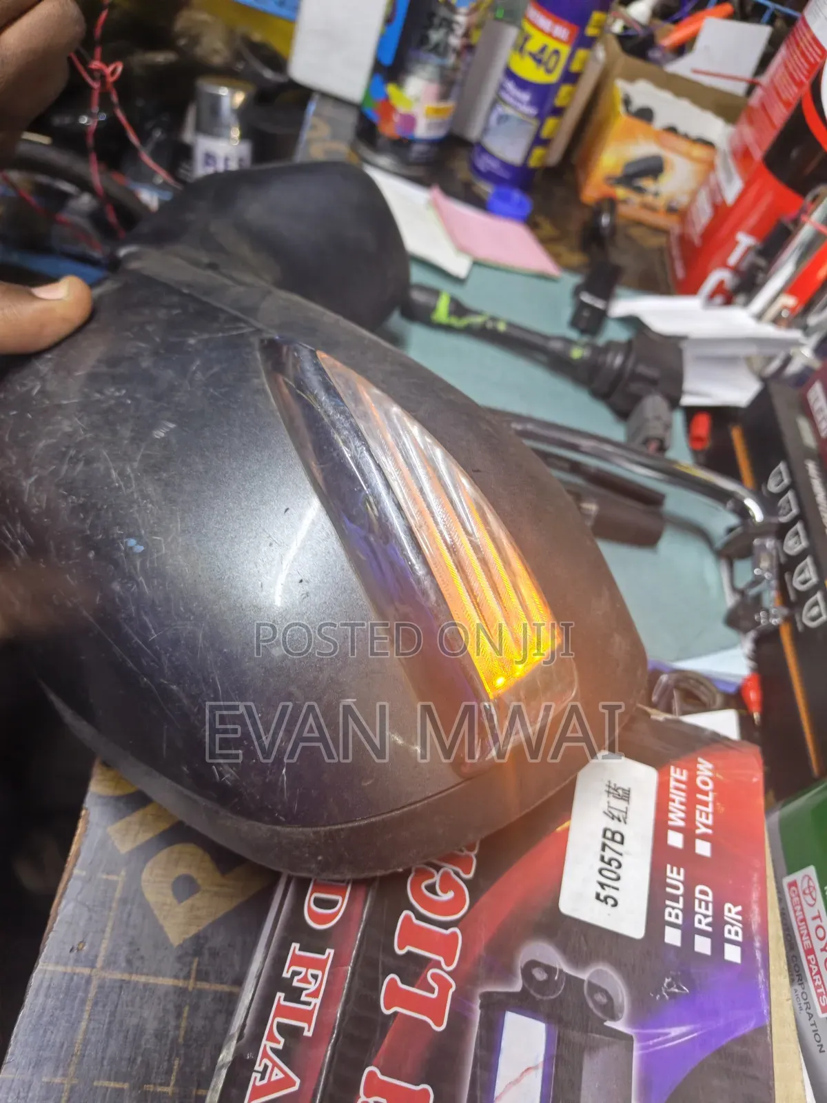 Nissan Note 2014 Side Mirror With Indicator, Pair
