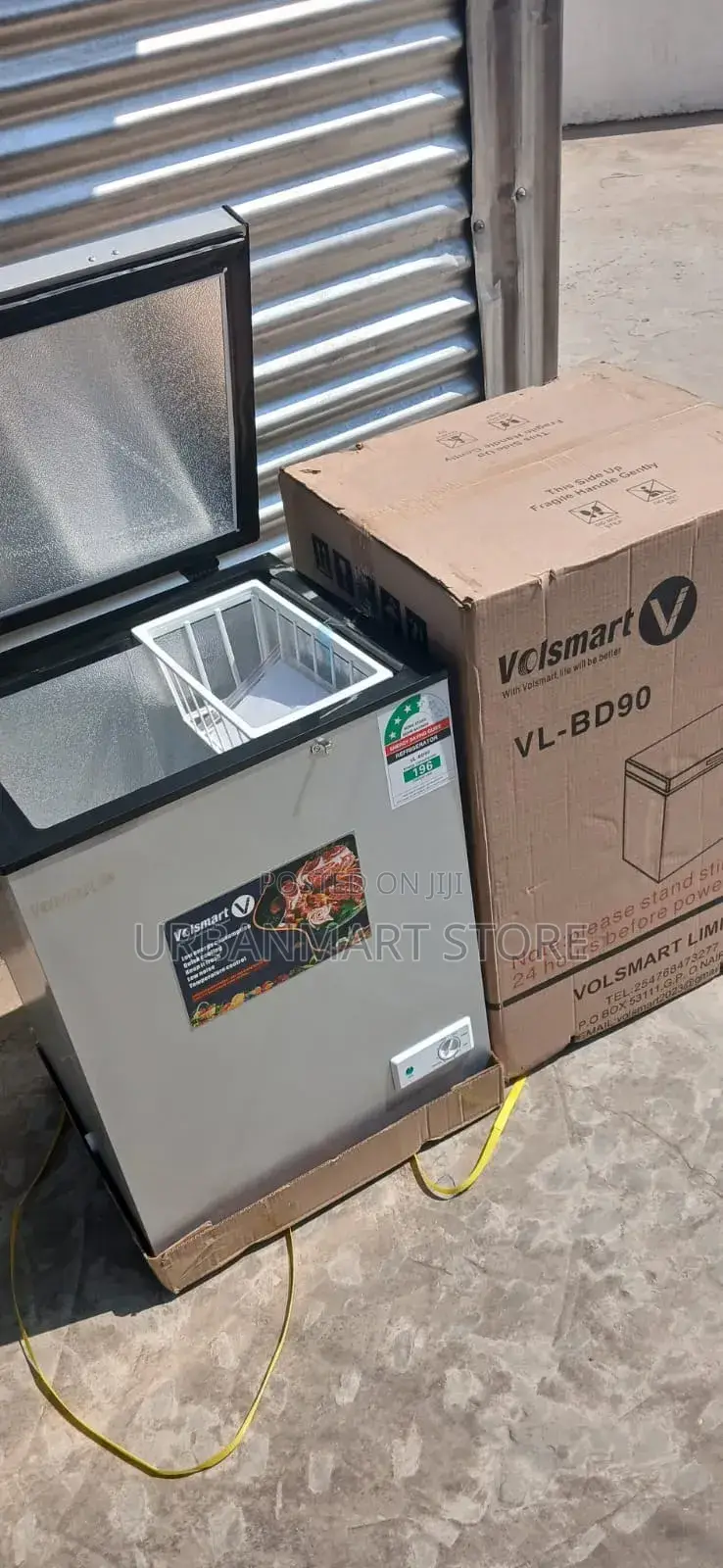 Volsmart 90 Litres Deep Freezer – 3.5 Star Rated