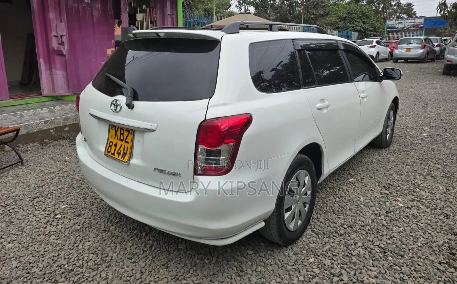 Toyota Corolla Fielder 2007 White