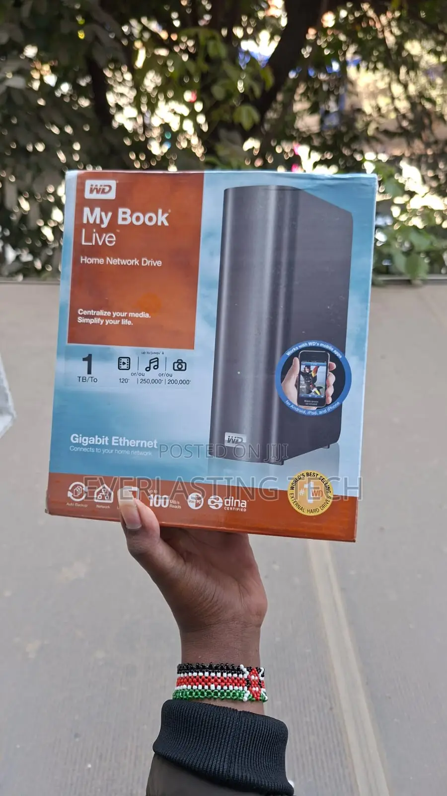 WD My Book Live Desktop External HDD 1TB (3.5′′ With Ethernet)