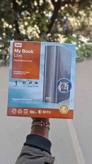 WD My Book Live Desktop External HDD 1TB (3.5′′ With Ethernet)